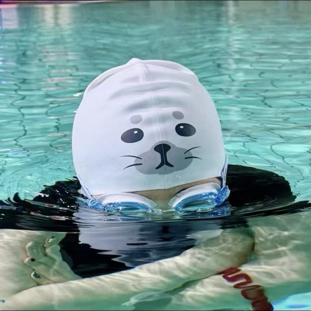 Swim Hat Silicone - Cappello da Nuoto in Silicone Impermeabile