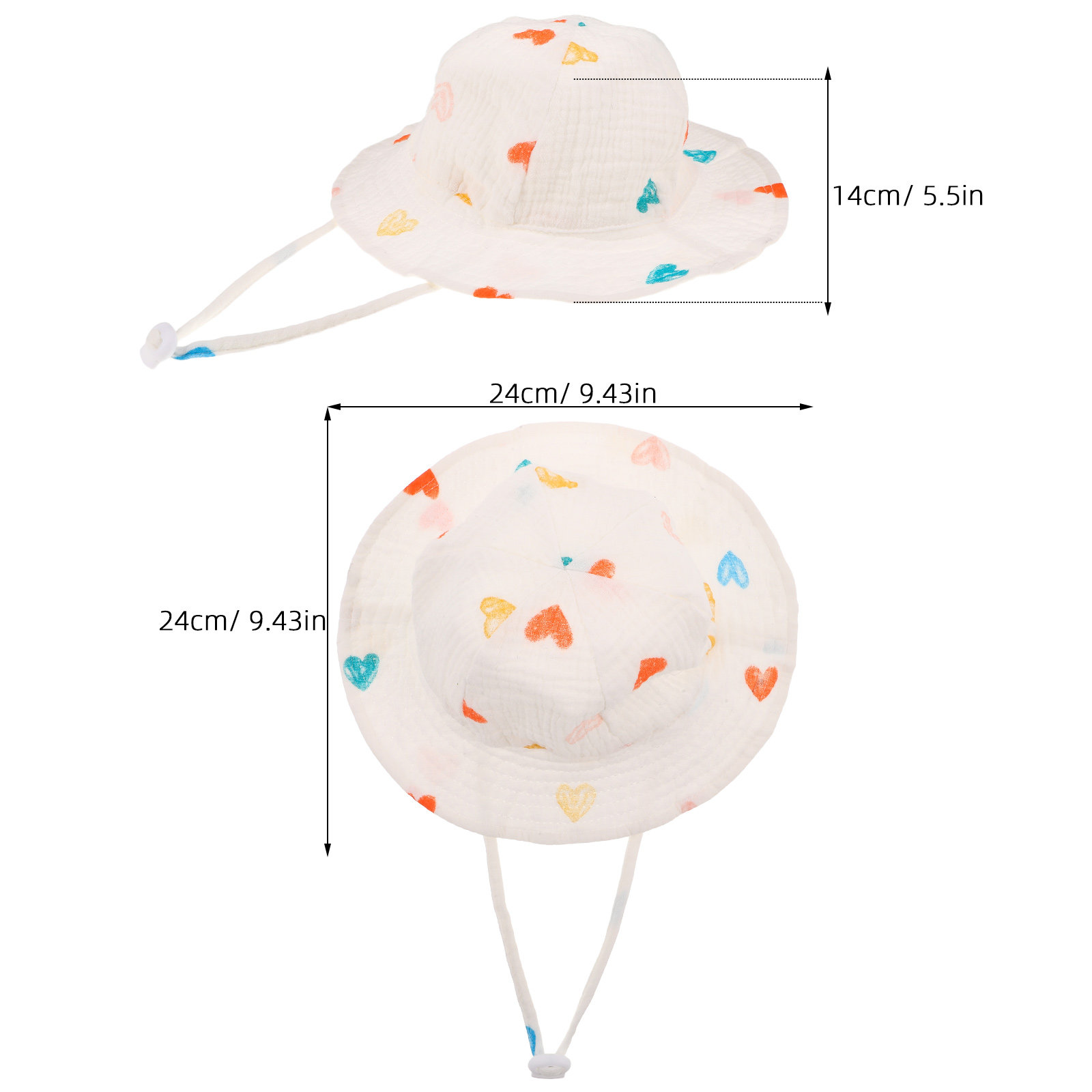 Cappellino da sole per neonati - Bucket Hat Cotton recensione e prezzo
