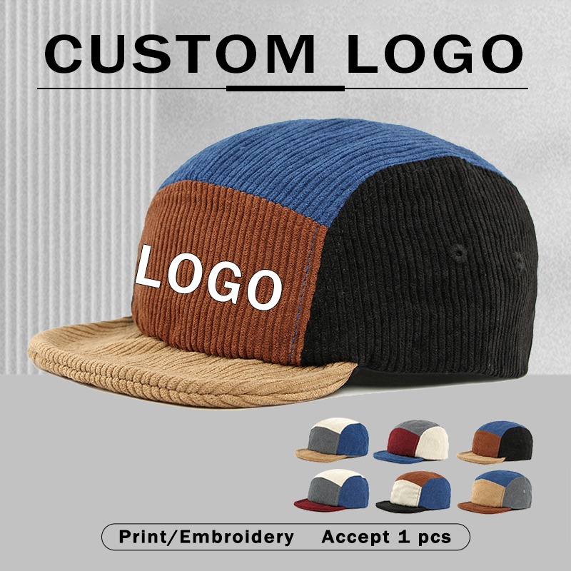 Cappellini da baseball a 5 pan - Corduroy Cap 5 Panel recensione e prezzo